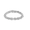 Haus Of Brilliance 14k White Gold 1/2 Cttw Diamond Knotted Byzantine Link Bracelet In Gold