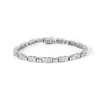 Haus Of Brilliance 14k White Gold 2.0 Cttw Baguette And Princess-cut Diamond Tennis Bracelet In White