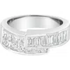 Haus Of Brilliance 14k White Gold 2.0 Cttw Diamond Bypass Ring Band In White