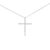 Haus Of Brilliance 14k White Gold 2.0 Cttw Lab Grown Diamond Cross 18" Inch Pendant Necklace