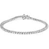Haus Of Brilliance 14k White Gold 3.0 Cttw Classic Lab-grown Diamond Tennis Bracelet In White