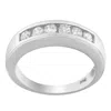Haus Of Brilliance 14k White Gold 3/4ct. Tdw Diamond Channel Band Ring In White