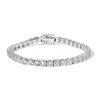 Haus Of Brilliance 14k White Gold 4-prong Set Lab Grown Round Diamond Classic Tennis Bracelet