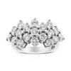 Haus Of Brilliance 14k White Gold 4.0 Cttw Diamond Multi Row Scatter Band Ring (i-j Color In White