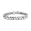 Haus Of Brilliance 14k 5.00 Ct. Tw. Diamond Tennis Bracelet In White