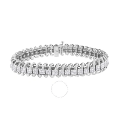 Haus Of Brilliance 14k White Gold 5ct Tdw Diamond Tennis S- Link Bracelet (g-h