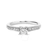 Haus Of Brilliance 14k White Gold Diamond 1/2 Cttw Princess Cut Diamond Engagement Ring In White