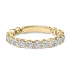 Haus Of Brilliance 14k Yellow Gold 1.00 Cttw Round Diamond Prong Set Wedding Band In Gold