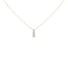 Haus Of Brilliance 14k Yellow Gold 1/2 Cttw Lab Grown Diamond Three Stone Pendant Necklace In Gold