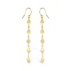 HAUS OF BRILLIANCE HAUS OF BRILLIANCE 14K YELLOW GOLD 1/3 CTTW DIAMOND STUDDED KITE DROP AND DANGLE EARRINGS (H-I COLOR