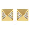 Haus Of Brilliance 14k Yellow Gold 1/4 Cttw Diamond Pyramid Stud Earring (g-h Color In Yellow