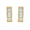 Haus Of Brilliance 14k Yellow Gold 1/4ct Tdw Diamond Earrings In Yellow
