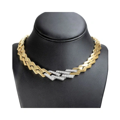 Haus Of Brilliance 14k Yellow Gold 2 3/4 Cttw Pave Diamond Miami Cuban Curb Link Chain 16" Necklace