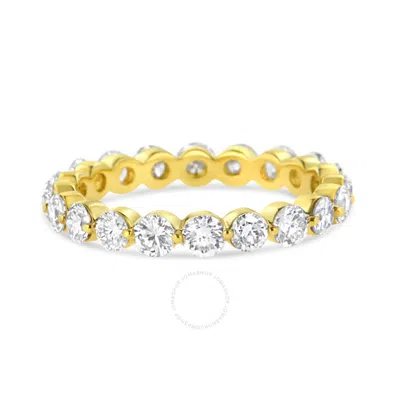 Haus Of Brilliance 14k Yellow Gold 2.0 Cttw 2 Prong Set Diamond Eternity Band Ring (si1-si2 Clarity