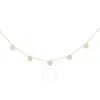 Haus Of Brilliance 14k Yellow Gold 2.00 Cttw Diamond Cluster 18" Station Necklace (i-j Color