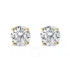 Haus Of Brilliance 14k Yellow Gold 2.00 Cttw Lab Grown Round Brilliant-cut Diamond Classic 4-prong S In Yellow