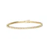 Haus Of Brilliance 14k Yellow Gold 6.0 Cttw Classic 4 Prong Set Round Brilliant Cut Diamond Tennis Bracelet In Gold