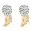 Haus Of Brilliance 14k Yellow Gold 7/8 Cttw Round Cut Diamond Earrings In Gold