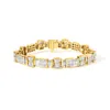 Haus Of Brilliance 14k 9.90 Ct. Tw. Diamond Link Bracelet In Yellow