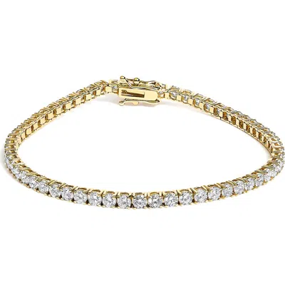 Haus Of Brilliance 14k Yellow Gold Classic 5.00 Cttw Diamond Tennis Bracelet