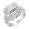Haus Of Brilliance 14kt White Gold Diamond Cocktail Ring In White