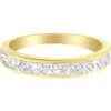 Haus Of Brilliance 14kt Yellow Gold 1.0 Cttw Diamond Channel Band Ring In Yellow