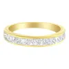Haus Of Brilliance 14kt Yellow Gold Diamond Channel Band Ring In Yellow