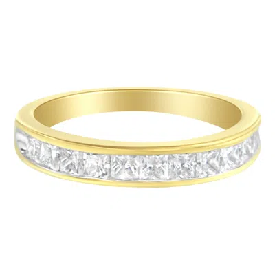 Haus Of Brilliance 14kt Yellow Gold Diamond Channel Band Ring