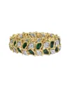 Haus Of Brilliance 18k 3.25 Ct. Tw. Diamond Link Bracelet In Gold