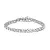 Haus Of Brilliance 18k White Gold 3.0 Cttw Diamond X Link Tennis Bracelet In White