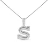 Haus Of Brilliance .925 Sterling Silver 1 1/10 Cttw Round Lab-grown Diamond "s" Pendant Necklace - 1