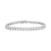 Haus Of Brilliance .925 Sterling Silver 1 Cttw Double Row Miracle-set Diamond Tennis Bracelet In Metallic