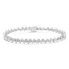Haus Of Brilliance .925 Sterling Silver 1/2 Cttw Diamond Miracle-set 7" Tennis Bracelet In White