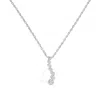 Haus Of Brilliance .925 Sterling Silver 1/4 Cttw Lab Grown Diamond Journey Pendant Necklace - 18" In In White