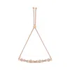 Haus Of Brilliance .925 Sterling Silver Channel Set Diamond Accent Twist 4"-10" Adjustable Bolo Bracelet In Multi