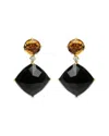 Haus Of Brilliance Colorful Gemstones 18k 48.77 Ct. Tw. Diamond & Gemstone  Dangle Earrings