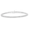Haus Of Brilliance Igi Certified Diamond 14k White Gold Classic 7" Tennis Bracelet In White