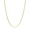 Haus Of Brilliance Semi-solid 14k Yellow Gold 4.5mm Miami Cuban Chain Necklace In Multi