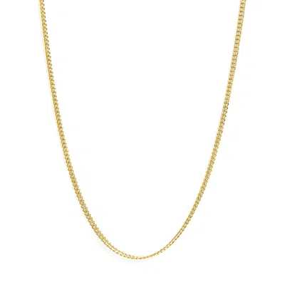 Haus Of Brilliance Semi-solid 14k Yellow Gold 4.5mm Miami Cuban Chain Necklace In Multi