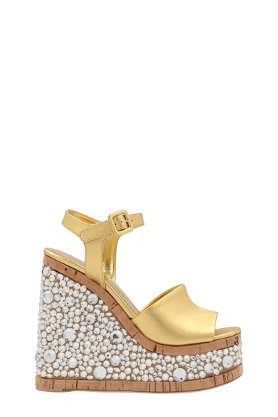 Haus Of Honey 'croco Crystal' Wedges