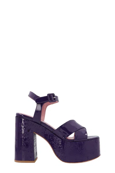 Haus Of Honey 'lacquer Doll' Sandal