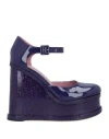 Haus Of Honey Woman Pumps Purple Size 8 Soft Leather