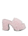 Haus Of Honey Woman Sandals Light Pink Size 7 Synthetic Fibers In Pink