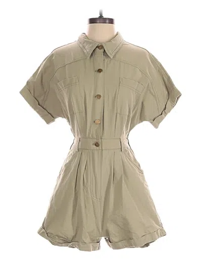 Pre-owned Hausen Romper In Brown