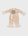 Haute Baby Girl's Ava's Garden Top And Pants Set In Multi