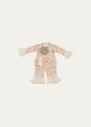 Haute Baby Girl's Ava's Garden Top And Pants Set In Multi