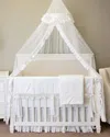 Haute Baby Innocence 6-piece Bedding Set In White