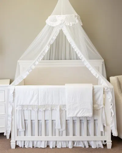 Haute Baby Innocence 6-piece Bedding Set In Brown