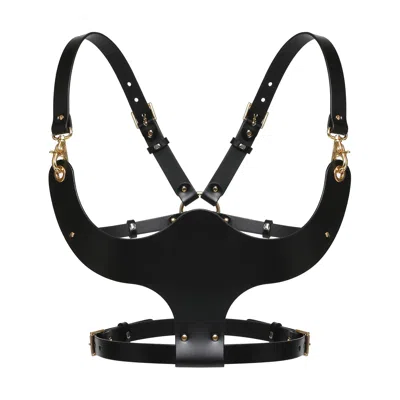 Haute Cuir Black Sariah Underbust Harness