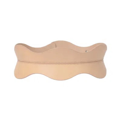 Haute Cuir Women's Neutrals Nude Fira Corset Belt In Brown